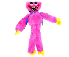 Minkštas pliušinis žaislas - monstriukas "Huggy Wuggy Kissy Missy", rožinis, 42cm