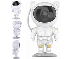 Astronautas baltas žvaigždžių projektorius LED Disco