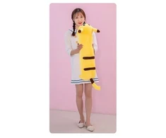Pliušinė pagalvėlė - žaislas Pokemon Pikachu, 70 cm