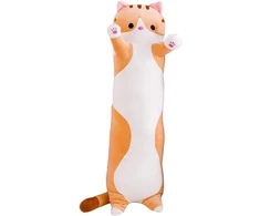 Pliušinis žaislas katinas rudas, 50 cm