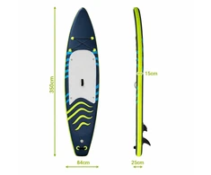 Irklentė Pripučiama SUP lenta 350 cm, 3 pelekai, reguliuojamas irklas