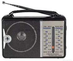Radijo imtuvas Universalus nešiojamas radijas AM/FM/SW2 su antena