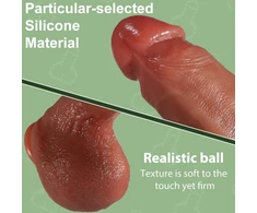 Realistiškas dildo su nuotoliniu valdymu