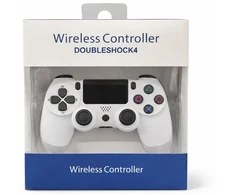 Žaidimų pultelis Belaidis žaidimų pultelis DS4 W ProGrip Baltas – tinka PS4, PC, Android ir iOS, spalva: balta