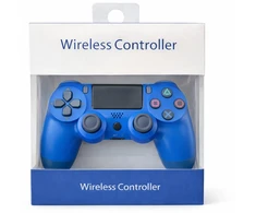 Žaidimų pultelis Belaidis žaidimų pultelis DS4 W ProGrip Mėlyna – tinka PS4, PC, Android ir iOS, spalva: mėlyna