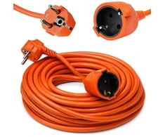 BOXER sodo statybinis prailgintuvas 30m 3x2,5mm² su įžeminimu, oranžinis
