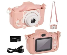Skaitmeninis fotoaparatas Kids Camera, spalva: rožinė