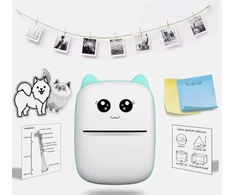 Spausdintuvas mini cat terminis mėlynas