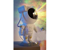 Šviesų projektorius Izoxis vaikiškas stalinis šviestuvas Astronautas