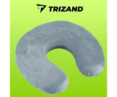 Trizand Ergonomiška kelioninė pagalvėlė su „memory foam“ užpildu, pilka