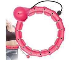 None UAB Ridiva; Plungės g. 4, Vilnius, LT-02300; info@reach.lt Masažuojantis gimnastikos lankas Smart Hula Hoop HHP007 rožinis