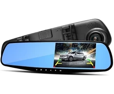 Vaizdo registratorius Galinio vaizdo veidrodis 2in1 su DVR ir galinio vaizdo kamera