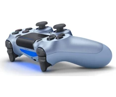 Žaidimų pultelis Games World PS4 Doubleshock 4 V2 bevielis žaidimų pultelis / valdiklis, šviesiai mėlynas ( Titanium Mėlyna), skirtas PS4 / PS5 / Android / iOS
