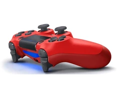Žaidimų pultelis Games World PS4 Doubleshock 4 V2 bevielis žaidimų pultelis / valdiklis, raudonas, skirtas PS4 / PS5 / Android / iOS