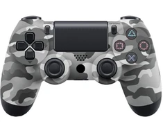 Žaidimų pultelis Games World PS4 Doubleshock 4 V2 bevielis žaidimų pultelis / valdiklis, kamufliažinis pilkas, skirtas PS4 / PS5 / Android / iOS