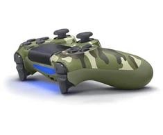 Žaidimų pultelis Games World PS4 Doubleshock 4 V2 bevielis žaidimų pultelis / valdiklis, kamufliažinis žalias, skirtas PS4 / PS5 / Android / iOS