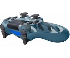 Žaidimų pultelis Games World PS4 Doubleshock 4 V2 bevielis žaidimų pultelis / valdiklis, kamufliažinis mėlynas, skirtas PS4 / PS5 / Android / iOS