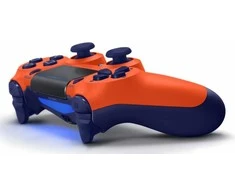 Žaidimų pultelis Games World PS4 Doubleshock 4 V2 bevielis žaidimų pultelis / valdiklis, oranžinis ( Sunset Oranžinis), skirtas PS4 / PS5 / Android / iOS