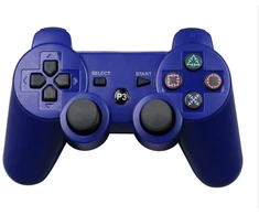 Žaidimų pultelis Žaidimų pultelis Games World PS3 Doubleshock 3 bevielis žaidimų pultelis / valdiklis, melynas, skirtas PS3