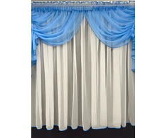 Dule Interior dieninė užuolaida 4x150 RP4-5(mėlyna)