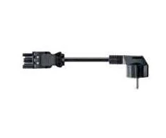 Bachmann maitinimo kabelis BACHMANN maitinimo kabelis su įžeminimu kontaktams/įrenginiams GST18-3, be halogenų, juodas, 5 m