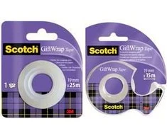 3M Geschenk-Satinklebeband - 19 Mm X 15 M Am Handabroller - 15 M - Transparent - Papier - Stark - 19 Mm - 1 vnt.(e) (CAT 15-DE)