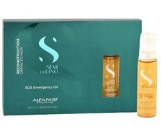 Alfaparf Milano Semi Di Lino Reconstruction Sos Emergency Oil 6 X, 13 ml