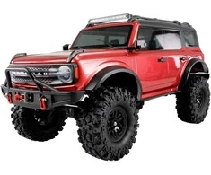 Amewi AMXRock Caballo Crawler 4WD 1:10 ARTR raudona-metalinė