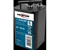 Ansmann Batterie Zink-Luft Alkaline Block Luft-Sauerstoff 6V-50Ah - Baterija - 50,000 mAh