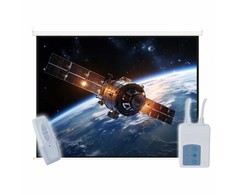 Projektorius ART ELECTRIC SCREEN 96inch 244x244cm su pultu EA-96 1:1