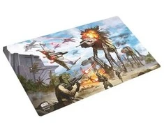„Ultra Pro Gamegenic: Star Wars Unlimited“ kortų žaidimas – žaidimo kilimėlis – Skarifo mūšis
