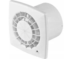 AWENTA Vega fi125 vonios ventiliatorius 180m3/h 15W 230V su drėgmės jutikliu ir laiko delsa balta Awenta WGB125H