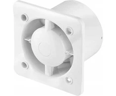 Ventiliatorius AWENTA Ventiliatoriaus korpusas Silent Awenta KWS100M 100M fi100mm 75m3/h 4.4W 230V su mikrobangų judesio jutikliu su laikmačiu baltos spalvos