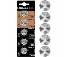 Duracell Duracell Batterie Knopfzelle CR2016 3.0V Lithium 5St.