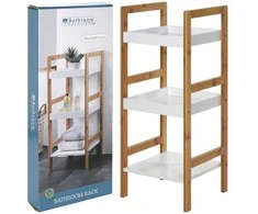 Bathroom Solutions Vonios kambario lentyna 3 aukštų 30x30x72 cm