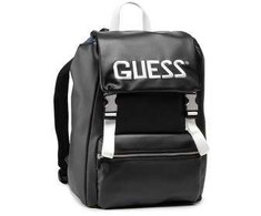 Guess, Salameda, Textile Backpack, Juodas, For Men