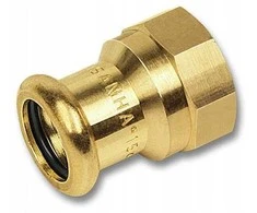 SANHA Purpurinis pusratis su ZW plomba 22mm x 1 "(18359221)