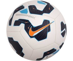 Futbolo kamuolys Nike Nk Pitch Fa24 Baltas Juodas Mėlyna FZ2636 100 FZ2636 100/5, 5 dydis