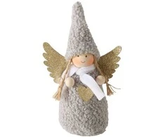 Boltze Home figūrėlė AMIA angelas minkštais drabužiais, 16 cm dydis