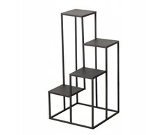 Boltze REMUS 4 pakopų metalinis gėlių stovas, 68 cm