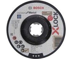 „Bosch X-LOCK“ standartinis metalui skirtas įrankis 125 × 6 × 22,23 mm
