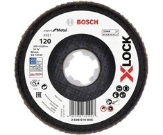 Bosch Accessories 2608619806 X551 FÃ¤cherschleifscheibe Skersmuo 125 Mm Bohrungs-A 22.23 Mm