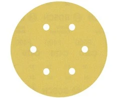 Bosch C470 švitrinis popierius 150mm, G400, 5 vnt