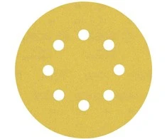 Bosch C470 švitrinis popierius 125mm, G240, 5 vnt