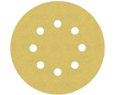 Bosch C470 švitrinis popierius 125mm, G180, 5 vnt