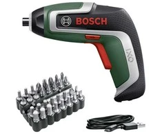 Bosch IXO 7 + 32tlg. Kartono antgalių rinkinys