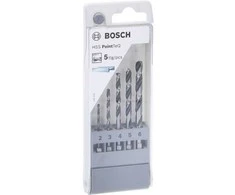 Grąžtas Bosch 5 PointTeQ HEX grąžtų komplektas