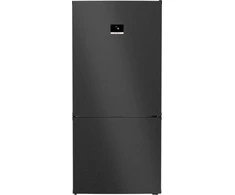 Šaldytuvas Bosch KGP86AXB0N Serie 8, Kühl-/Gefrierkombination (edelstahl (dunkel))