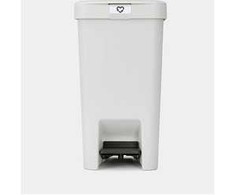 Šiukšlių dėžė BRABANTIA StepUp, su pedalu, šviesiai pilkos sp., 16 l