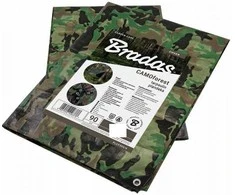Bradas PLANDEKA KAMUFLAŻOWA 90g 3* 4m CAMOFOREST